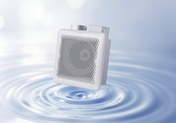 4 in 1 bathroom exhaust fan with rapid dehumidification and quiet ventilation performance