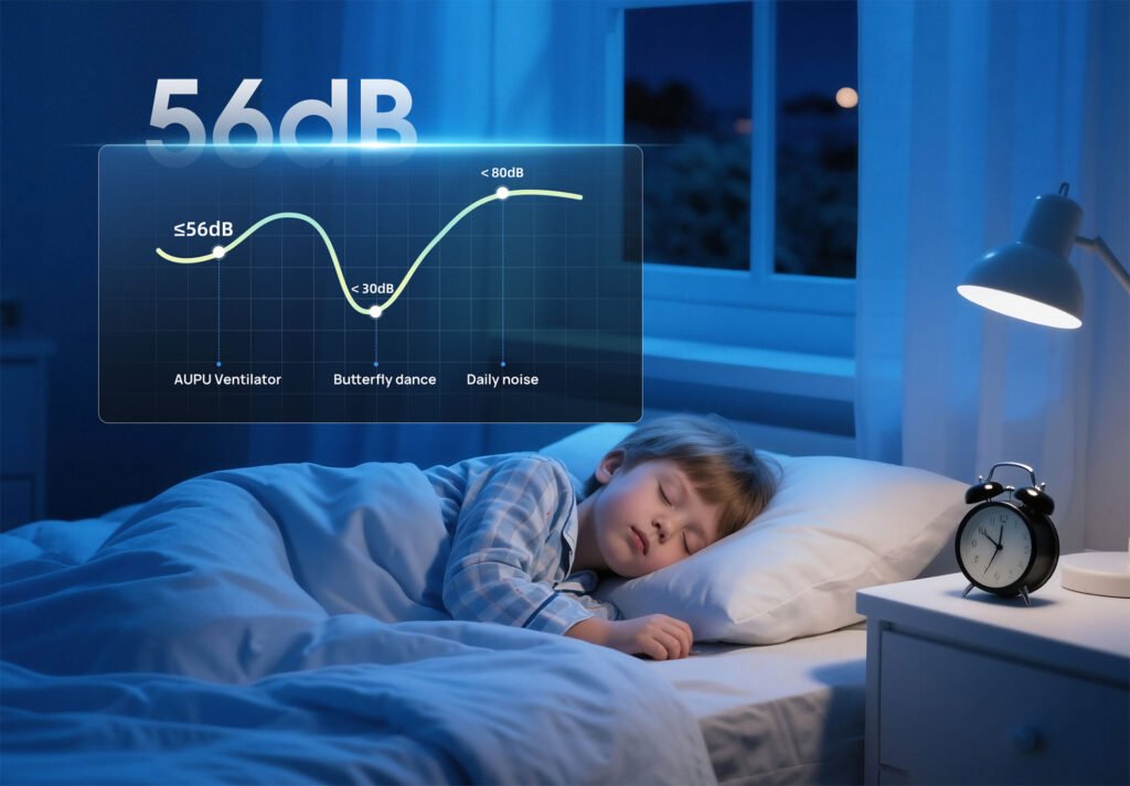 slim 4 inch bathroom exhaust fan low noise operation 56db