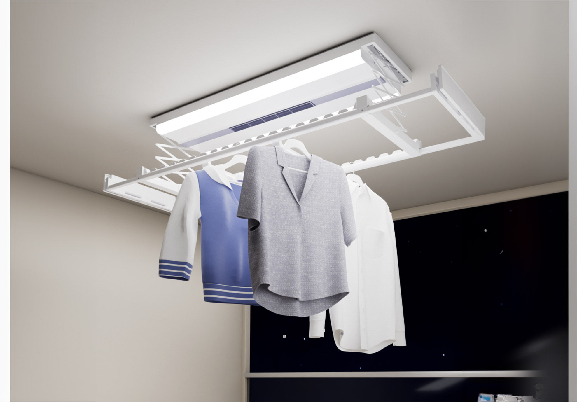 smart clothes drying rack